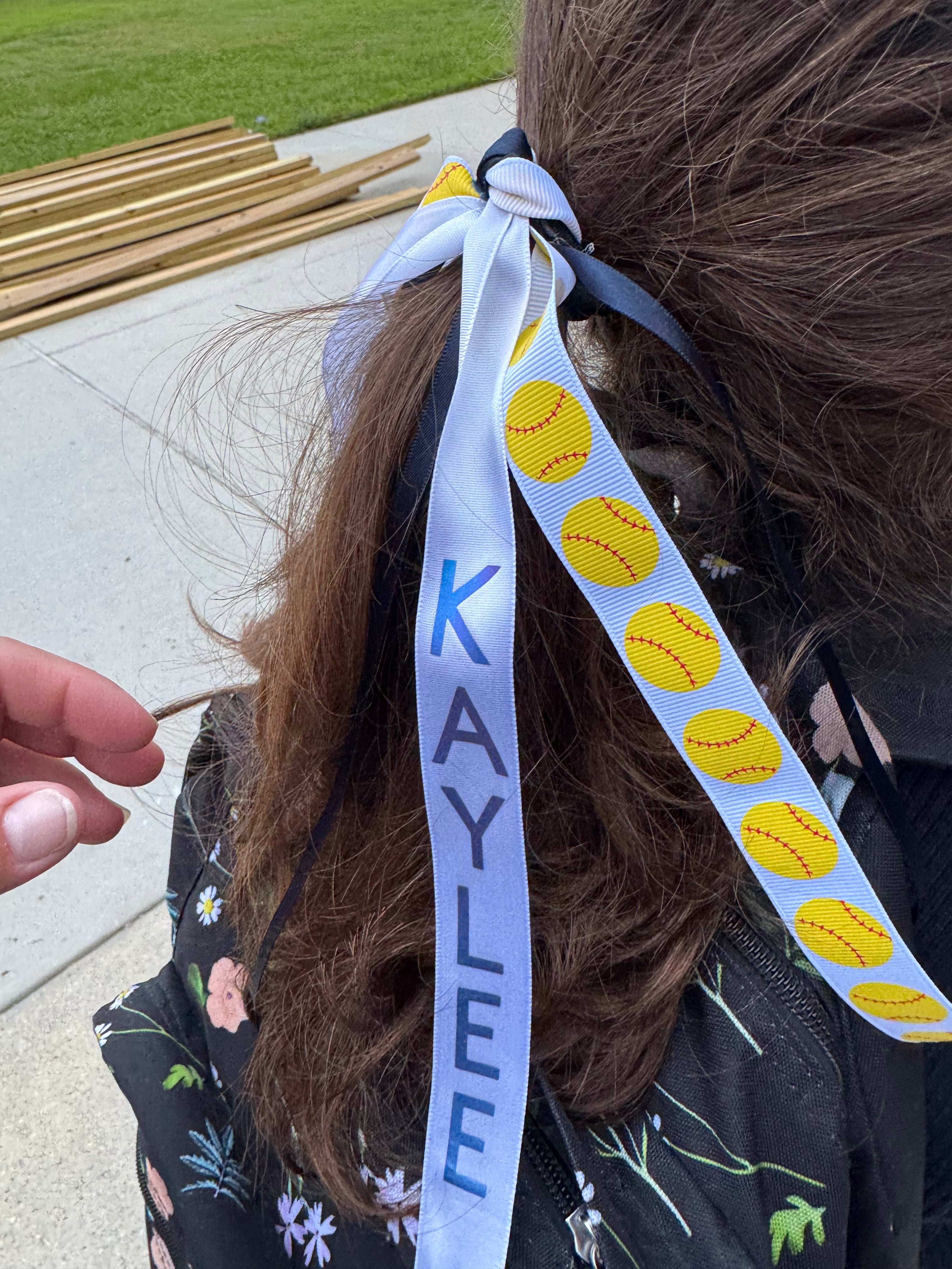 Customized Sport's Team Spirit Ribbon
