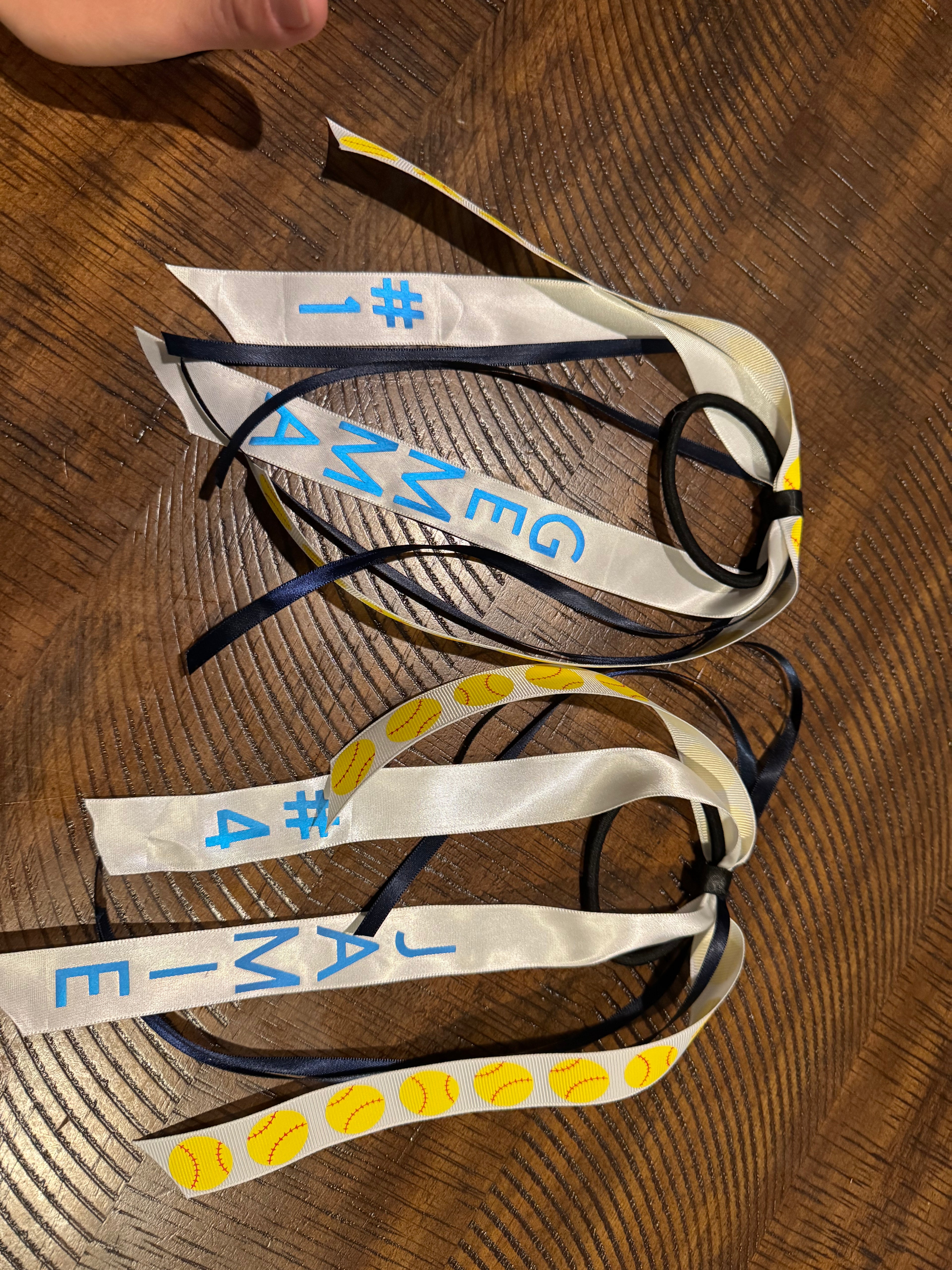 Customized Sport's Team Spirit Ribbon