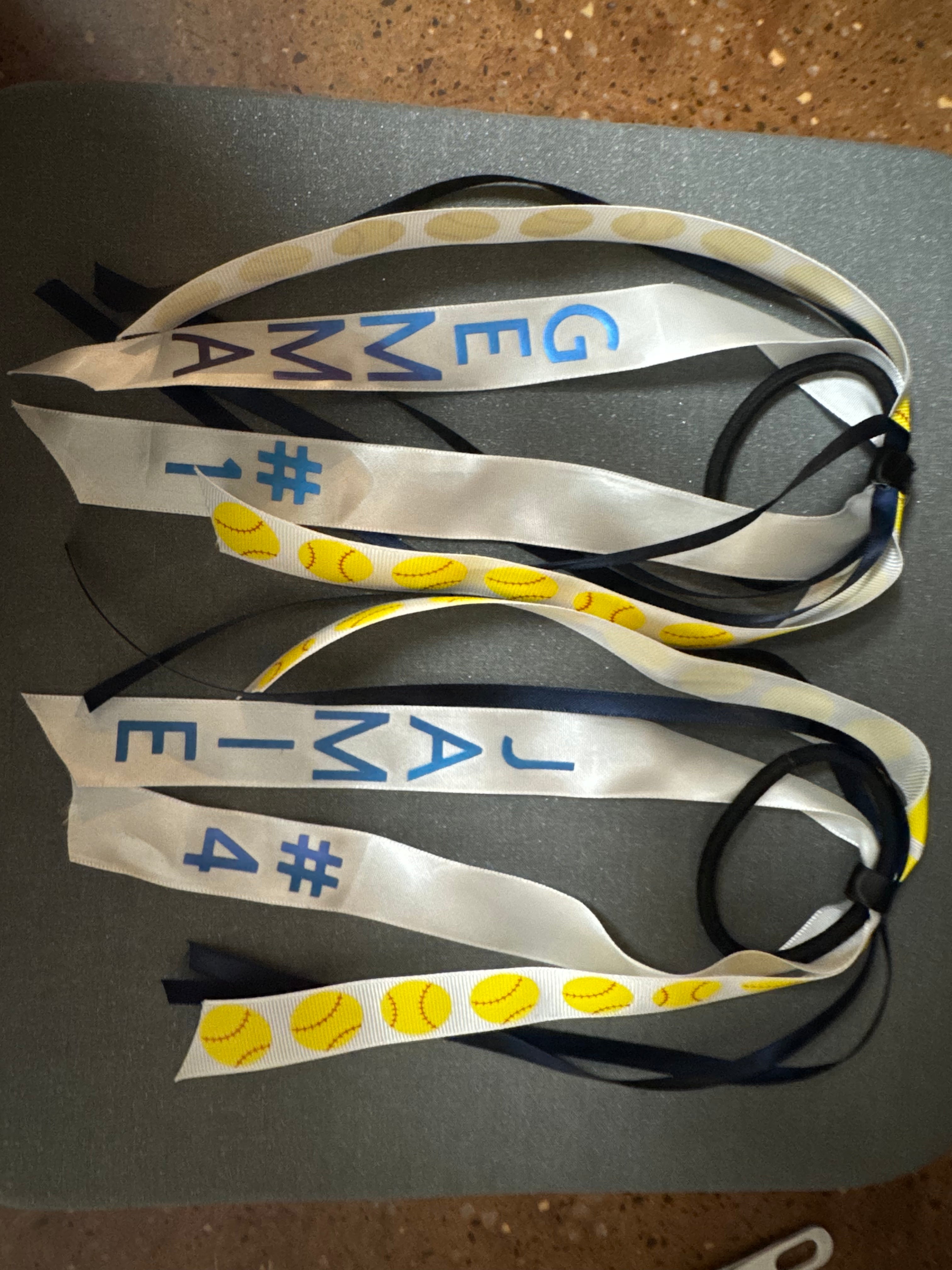 Customized Sport's Team Spirit Ribbon